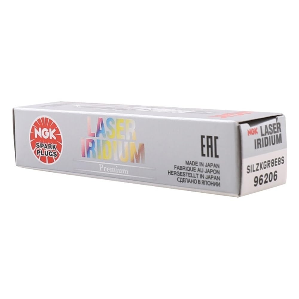 NGK Iridium Platinum Spark Plug SILZKGR8E8S 96206 Is Suitable